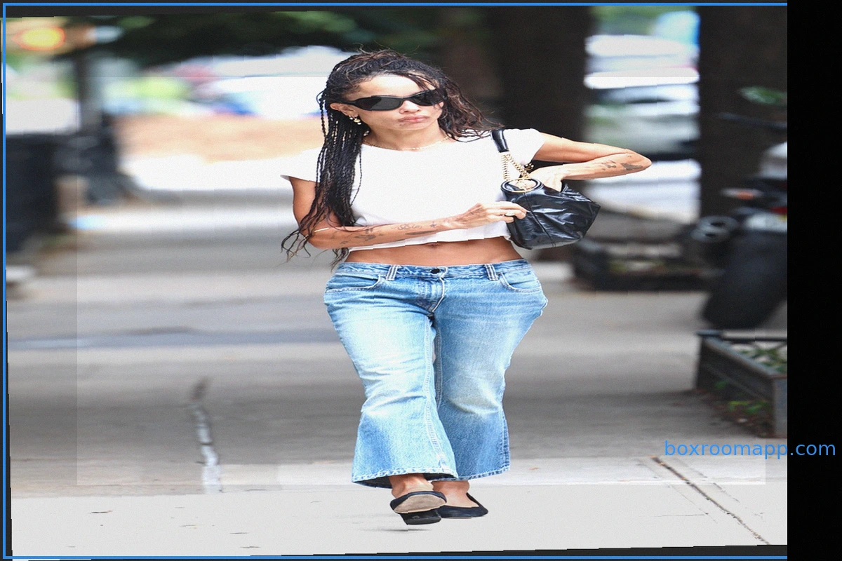 Zoë Kravitz Embraces a Long-Misunderstood Denim Style