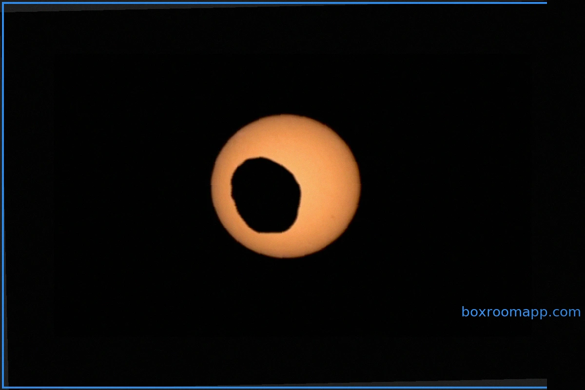 Perseverance Captures Another Phobos Transit