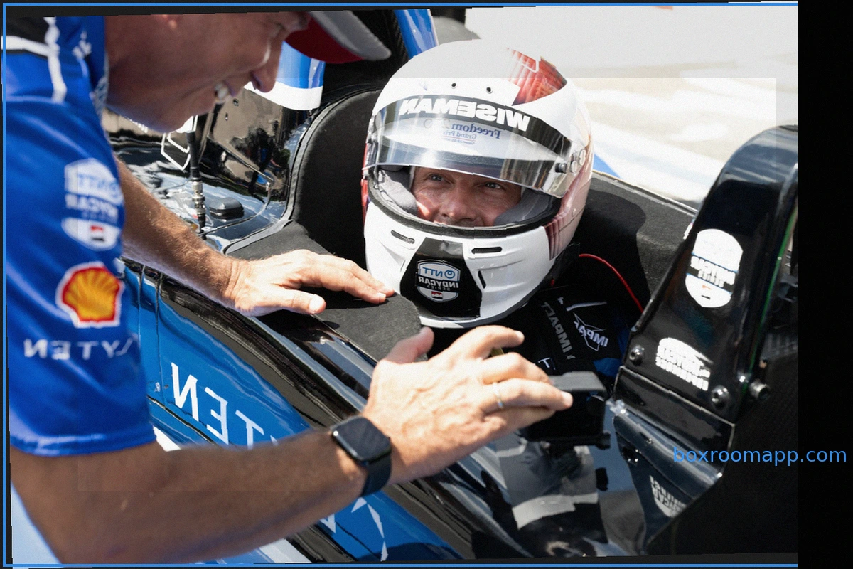 NASA Astronaut Reid Wiseman Experiences the Thrill of the Freedom 250 Grand Prix