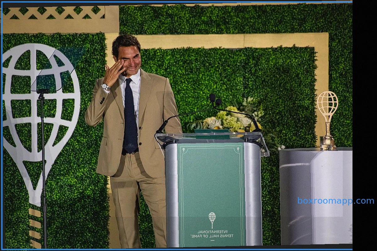 Roger Federer's Induction into the International Tennis Hall of Fame in Newport
